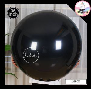 ลูกโป่งขนาดใหญ่ Big Size 36 นิ้ว (1 ใบ) มี 20 สีให้เลือก ลูกโป่งมาการอง ลูกโป่งตกแต่ง Balloon HBD อุปกรณ์ปาร์ตี้ ลูกโป่งยาง