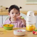 Baby Food Maker - Baby Food Processor Baby Food Blender for Baby Food, Fruit, Vegatable, Meat, Baby Food Puree Maker Make Fresh and Nutritious Meals for Your Little One (White), 300ml. 