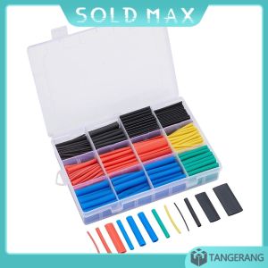 560pcs Heat Shrink Tube Premium Isolasi Bakar Kabel Warna Warni Untuk Listrik Otomotif