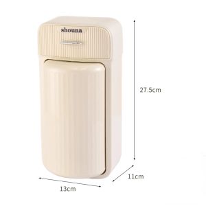 กล่องเก็บเครื่องสำอางลิปสติกผลิตภัณฑ์ดูแลผิวที่ใส่แปรงแต่งหน้าโต๊ะเครื่องแป้งกันฝุ่นหมุนชั้นเก็บน้ำหอมพร้อมฝาปิด