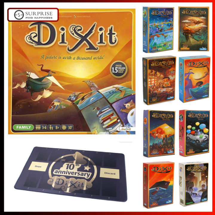 Cards Classic Board Game Dixit Party Family Game A Picture is Worth a ...