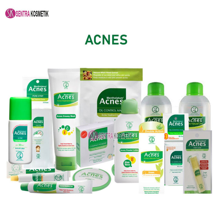 ACNES Clay Mask Tea Tree Oil Masker Jerawat