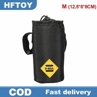 HFTOY Xe đạp giữ chai đi xe đạp chai nước tàu sân bay Pouch cách nhiệt ấm đun nước đường xe đạp tay lái Túi phụ kiện