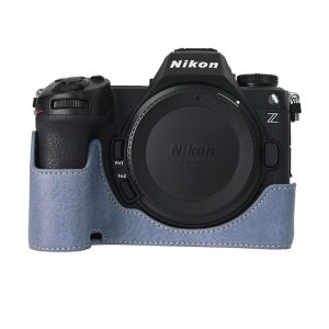 【NEW F】For Nikon Z6III Camera Case Bag Leather Half Body Cover for Nikon Z6 III Z63 Base Protector