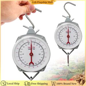 Waterproof Fish Scale with Mechanical Dial and Hooks for Reliable Fish Weighing in Wet Conditions