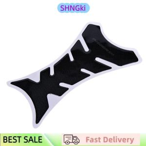 SHNGki Carbon Fiber Tank Pad Tankpad Protector Sticker Motorcycle Universal Fishbone