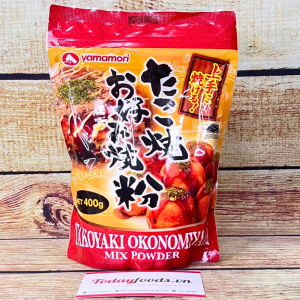Bột Takoyaki YAMAMORI 400G | Dùng làm bánh bạch tuộc Takoyaki thơm ngon