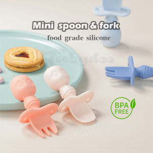 Baby Owl Shape Mini Spoon & Fork Set