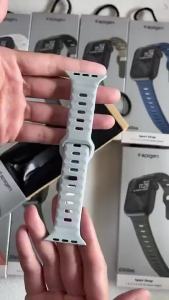 Spi Silicone Strap for Series 10 46mm 45mm 41mm 44mm 40mm Band Replacement Watchband Compatible with Ultra 2 49mm Series 8 7 6 5 4 3 SE2 Accessories