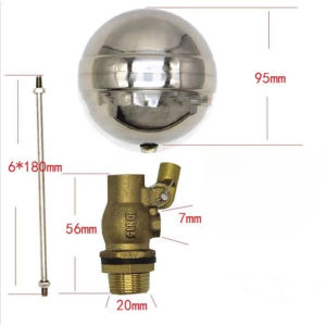 1/2"/ 3/4" Size Float Ball Valve Stainless Steel Float Valve Automatic Floating Ball Valve