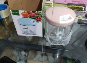 Mini cutter / Mini chopper manual / pencacah cabe bawang bumbu dapur