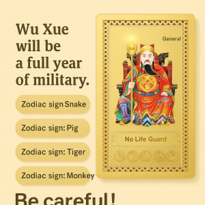 Metal Body Guards Copper Card Skeletonized Buddha Card