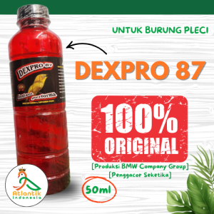 Dexpro 87 Suplemen Vitamin Penggacor Burung Pendongkrak power dan stamina