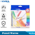 LYRA Osiris Aquarell MetalBox 24 Warna Pensil Warna Colour Pencil Gambar Berkualitas LYR-2531240. 