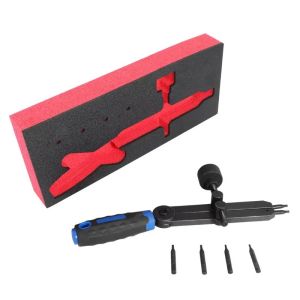 btnx Internal & External Use for Retaining Ring Removal & Expansion - Industrial-Grade 2-in-1 Snap Ring Pliers K6R8Z