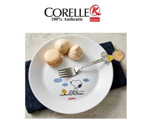 CORELLE PYREX X PEANUTS Milk Glass Tableware Series Snoopy