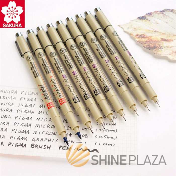 Sakura Pigma Micron Drawing Pen Pulpen Spidol Gambar Hitam