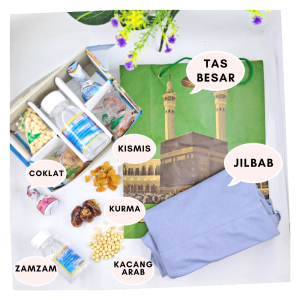 Paket F Paket Oleh oleh / Hampers / Gift / Souvenir Haji Dan Umroh