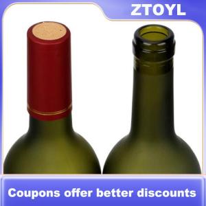【ZTOYL】 10Pcs PVC Heat Shrink Cap Barware Accessories Brewing Wine Bottle Seal Cover