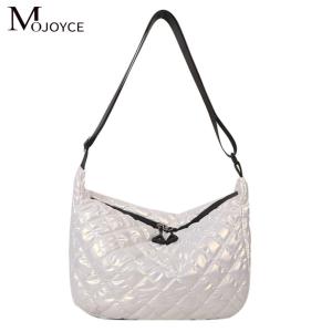 กระเป๋าสะพายข้างผู้หญิงลายควิลท์ในโทนฤดูใบไม้ร่วงและฤดูหนาว ดีไซน์หรูหรา พร้อมสายปรับได้ สำหรับใส่ของใช้ประจำวัน