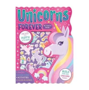 Animal Sticker Fun Activity Book With Puffy Stickers Mazes Activities & Press Out Model