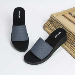 Arkn Sandal Wedges wanita Dewasa Motip Rajut import-10 terbaru2024