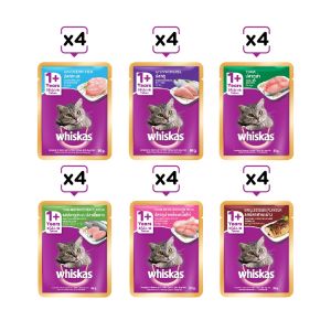 WHISKAS® PATE GÓI 85g (MÈO LỚN-MÈO CON)