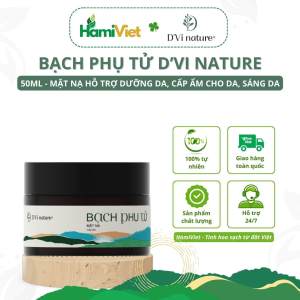 Bạch phụ tử DVi nature cung cấp ẩm cho da giúp da căng bóng sáng da mát da cung cấp colagen giảm nếp nhăn chống lão