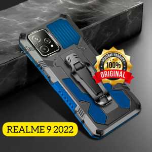 Case For Realme 9 2022 New Casing Hp Kickstand Clip Hardcase I-Crystal Casing Hp Robot Case Armor