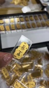 Pure gold 999 Phone Sticker Wealth Treasure Gold Sheet Fortune Five Directions God of Wealth Card Gift Wholesale