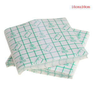 100Pcs Waterproof Transparent Plaster Adhesive Medical Wound Dressing Fixing Tape