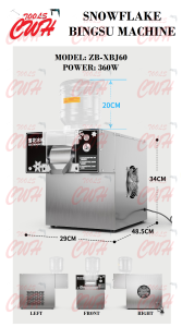 SNOWFLAKE BINGSU KAKIGORI SHAVE ICE SHAVING CRUSHING CRUSHER ABC DESSERT MACHINE MESIN PENGISAR PENGHANCUR AIS KACANG CWH TOOLS SDN BHD CWH GROUP CWH TOOLS TRADING