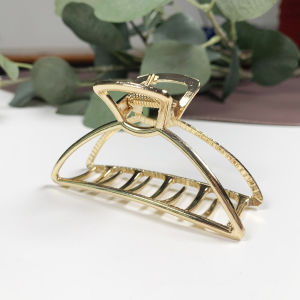 [SG❤Hair Lover] Vintage Elegant Korean Metal Hair Clip 7-7.5cm Strong Metallic Hair Claw Hair Clamp Grip