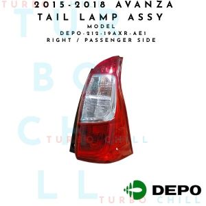 DEPO-212-19AX-AE1 2015-2018 AVANZA TAIL LAMP ASSY ECE.