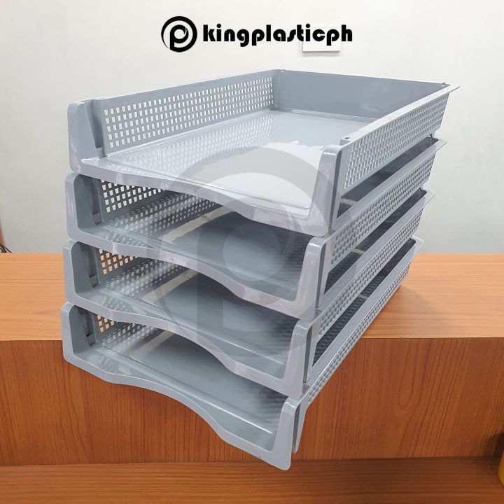 Stackable Legal Document Tray Desk File Organizer Document Paper Tray