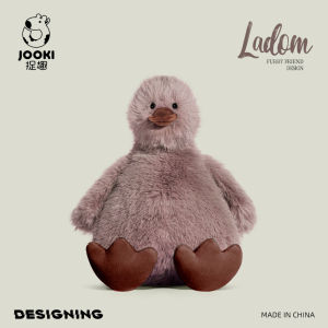 Jooki Cute Soft Ladom Duck Plush Toy Pillow | Patung Itik Bulu Lembut Comel | 捉趣拉多姆ladom鸭鸭毛绒玩具鸭子公仔娃娃玩偶抱枕生日礼物女孩