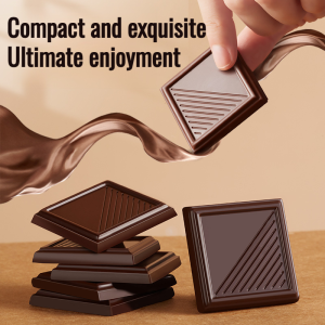 【FAMMY FAEY】【情侣无糖黑巧克力】100% Daily Pure Dark Chocolate Pure Cocoa Butter Russian Flavored Chocolate Bulk Low 0 No Sugar Alcohol Snacks