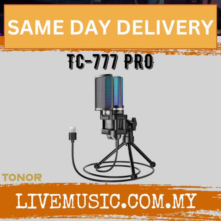 TONOR TC-777 PRO RGB USB Condenser Microphone TC 777 PRO