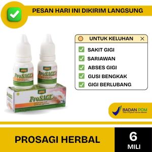 Tetes Herbal ProSAGI Redakan Sakit Gigi dan Gusi Bengkak