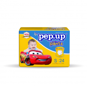 [Quà tặng 0d] Combo 2 gói Tã bỉm quần em bé Pep.up Cottony 3Dmặt bông siêu mềm mại giá rẻ chất lượng - trung đủ size S24/M22/L20/XL18/XXL16