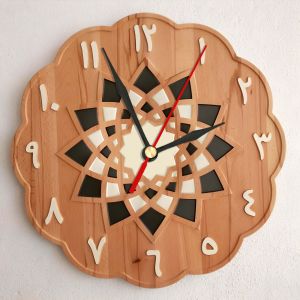 Jam Dinding Kayu 3d Hiasan Dinding Islami Aesthetic