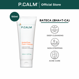 [P.CALM] Mini Under Pore Foam Cleanser 12ml Deep Pore Cleansing Facial Wash for Sensitive Skin