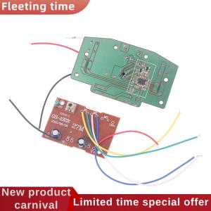 Fleeting time 6CH 2.4G Remote Control High Quality 27MHz Circuit PCB Transmitter Receiver Board For RC Car Remote Control Toys Parts