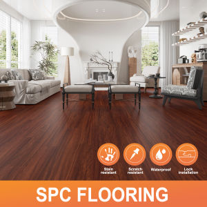 【Click Install Easy】4mm SPC Click Floor: Waterproof Anti-Stain – Home/Commercial Renovation