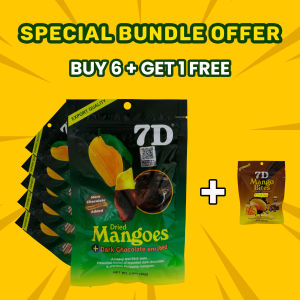 Dried Mango Chocolate 80g (BUY 6+1 FREE Mango Bites Trimmings 80g)