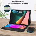 GOOJODOQ for Xiaomi Pad 6 Case with Bluetooth Keyboard casing For Xiaomi Mi Pad 6 2021 Cover with Pen Slot. 