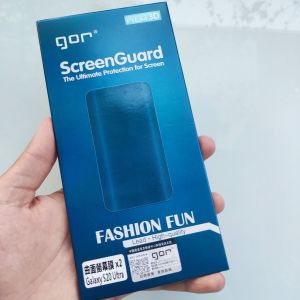 Bộ 3 Miếng Dán Dẻo Gor Samsung S22 Ultra S21 Ultra Note 20 Ultra Dán Full Màn 3D Trong Suốt Bo Viền Cong - Hãng Gor