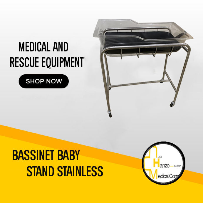 BASSINET BABY STAND STAINLESS Single Item Baby Gear No Warranty