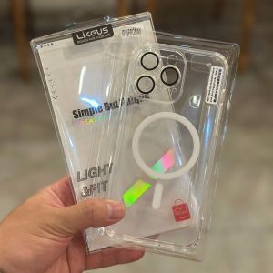 Ốp điện thoại LIKGUS kèm Lens bảo vệ camera lưng cứng viền dẻo 16 pro max 15 14 13 Plus 12 11 ProMAX phụ kiện MinnSTORE