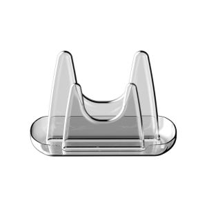 MAOMEI STORE Nhựa trong suốt Giá đỡ nắp nồi Dung lượng lớn Thiết kế hai lớp Giá đỡ dụng cụ nấu ăn Không rỉ nước Tiết kiệm không gian Kệ đựng nắp nồi Tủ bếp